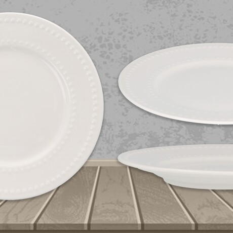 PLATO POSTRE CERAMICA 20CM PLATO POSTRE CERAMICA 20CM