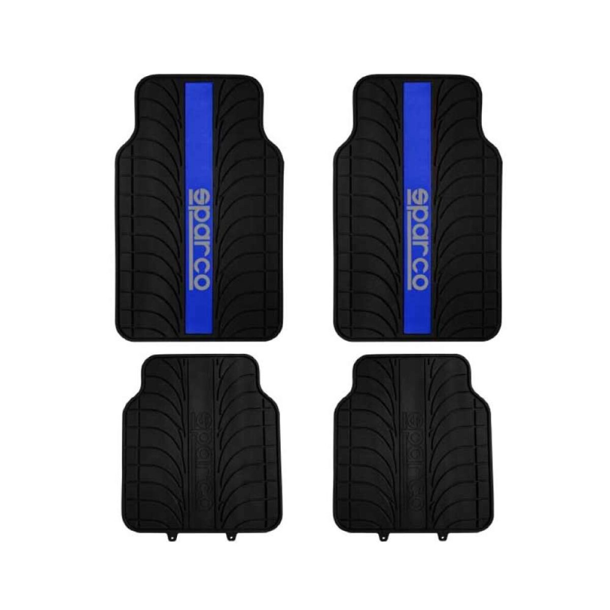 Alfombras Auto Universales Sparco Deportivo - Azul 