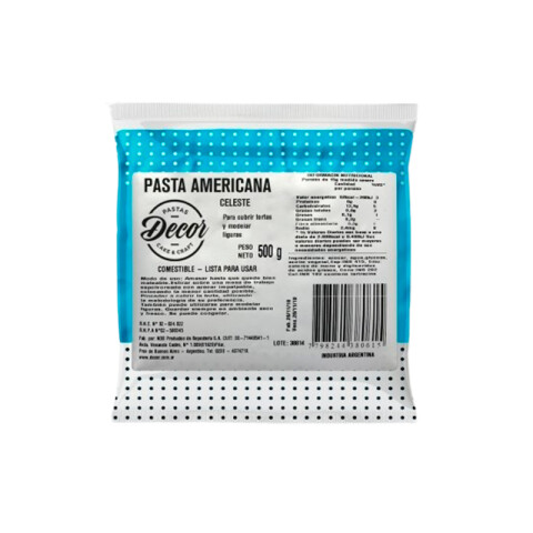 Pasta Americana Celeste 500 g