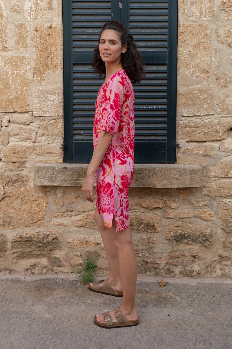 Vestido Rio Fucsia