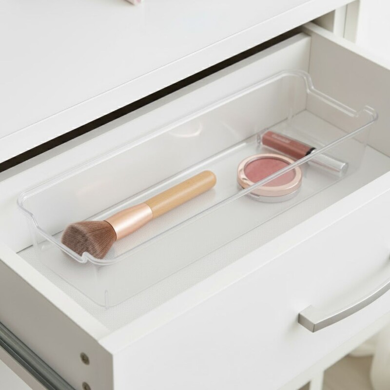 Caja organizadora 8,5 x 25,5cm TRANSPARENTE