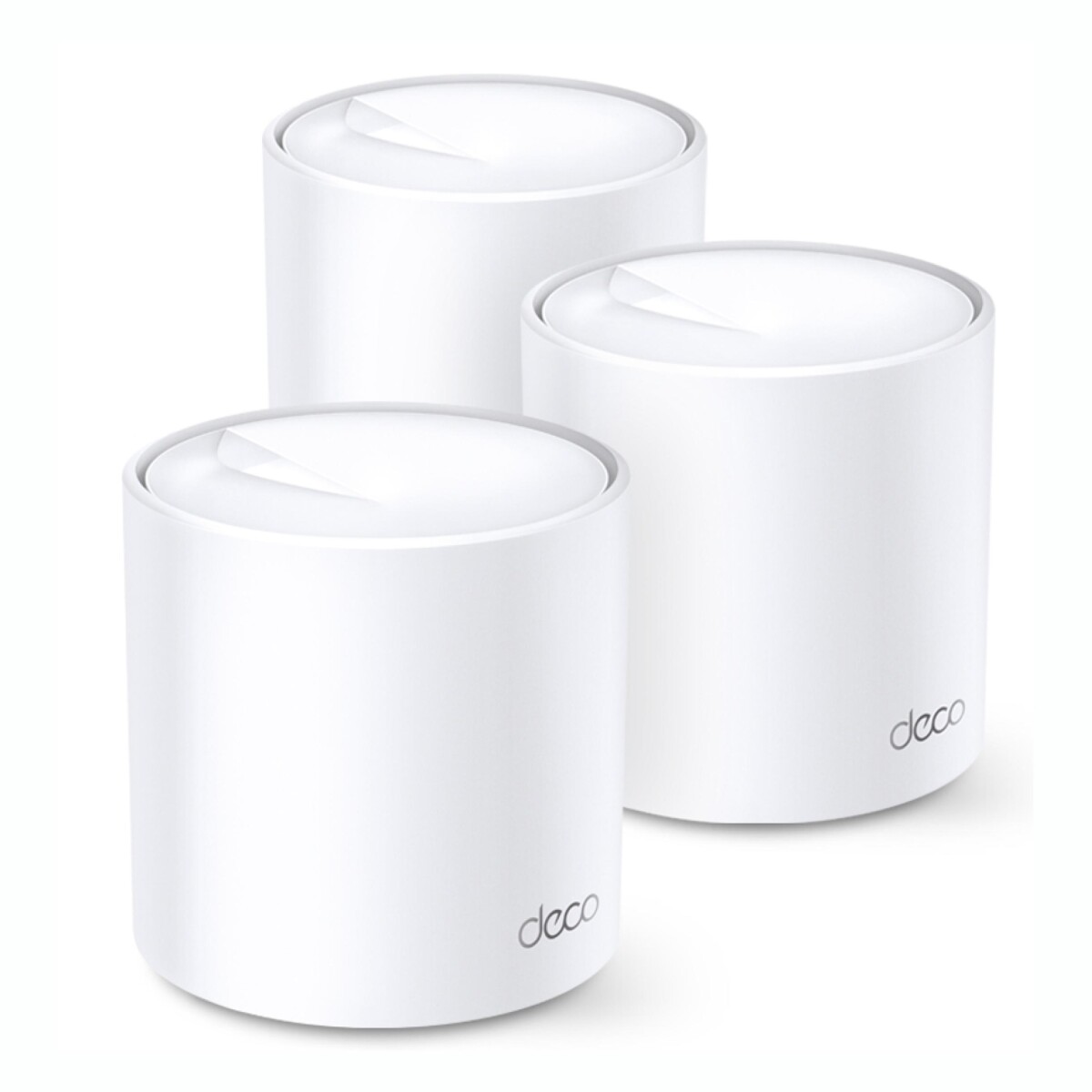 Router Repetidor De WiFi TP-LINK Deco X20 AX1800 220V WiFi 6 - Blanco Pack x 3 