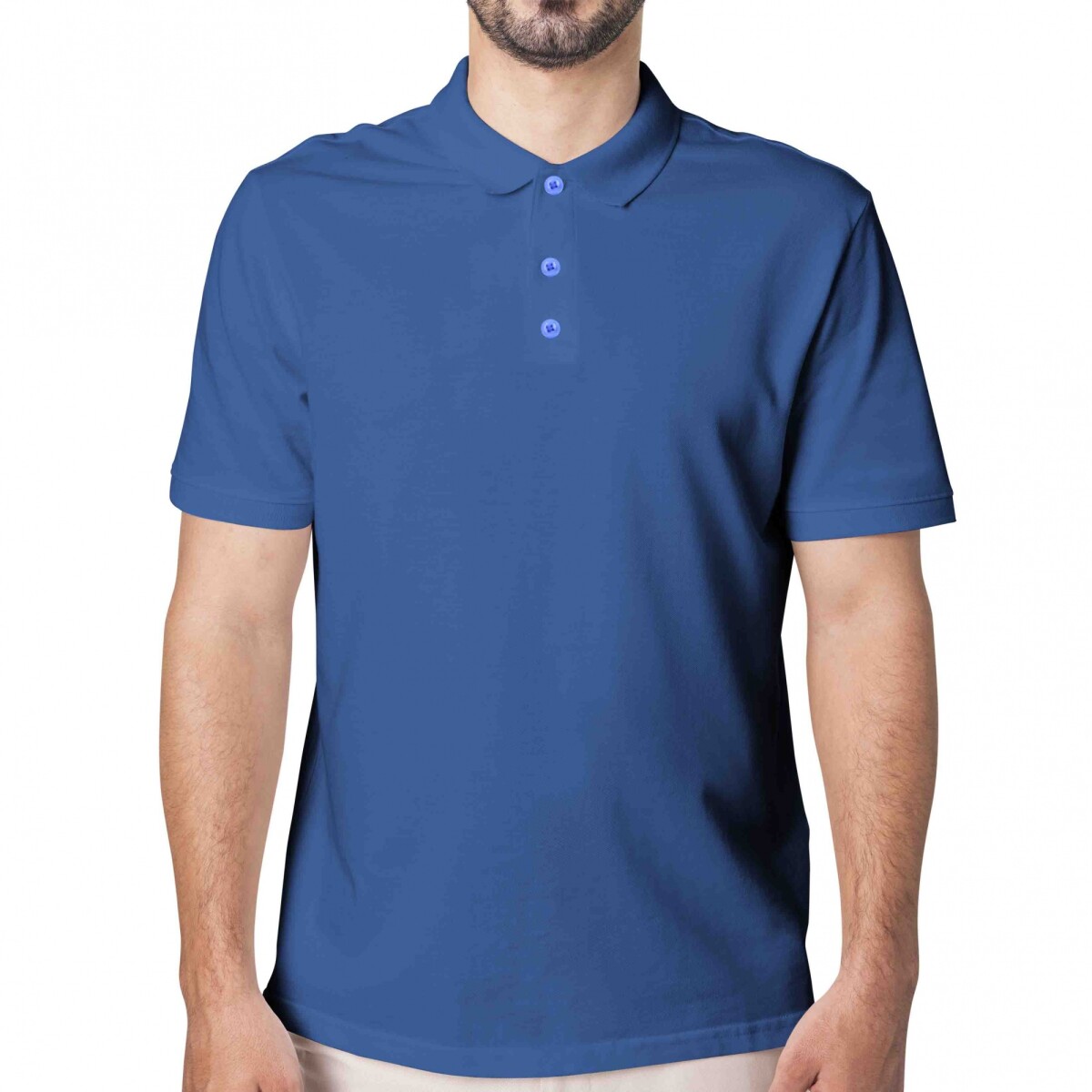 REMERA POLO LISA T S-XL DIF COLORES 