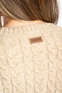 Sweater Textura Beige Melange