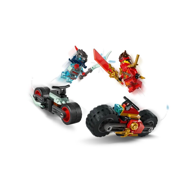 Lego Ninjago carrera relámpago en moto de Kai Lego Ninjago carrera relámpago en moto de Kai