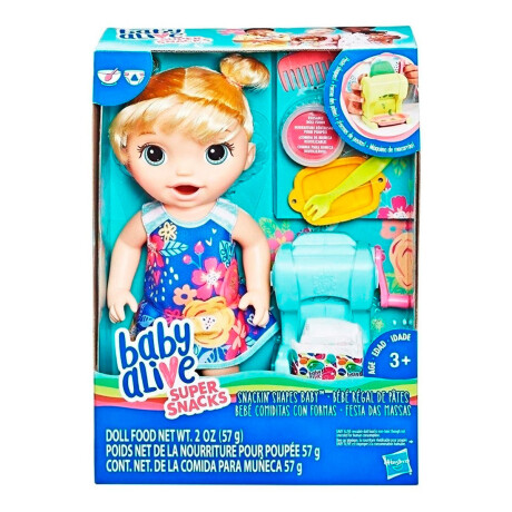 Baby Alive Muñeca Comiditas Con Formas + Accesorios Baby Alive Muñeca Comiditas Con Formas + Accesorios