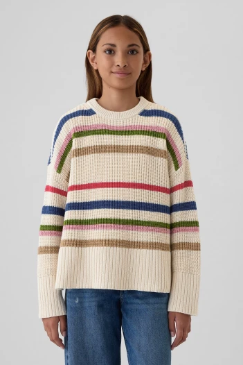 Buzo A Rayas Niña Multi Stripe