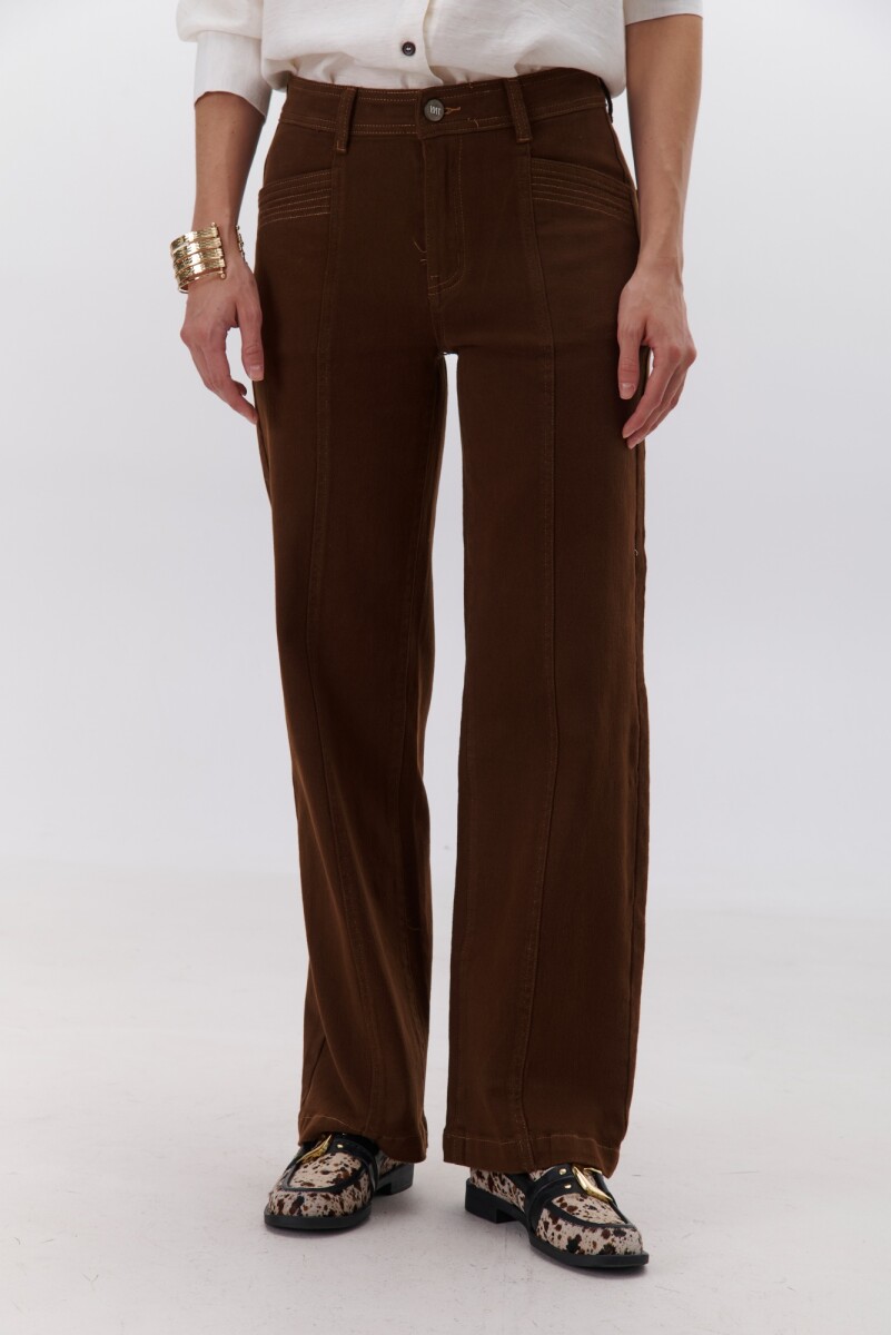 PANTALON VERTICAL - CAFFE 