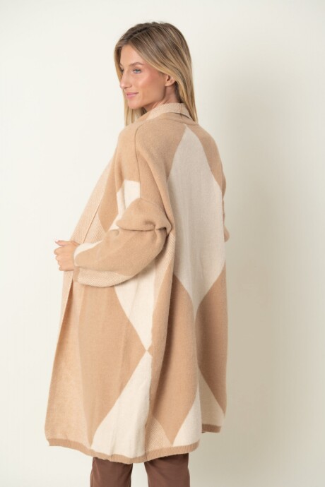 SACO CORNALINA Camel