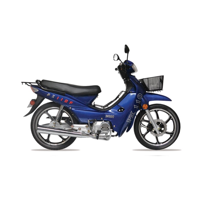 Moto Baccio Cub Px110 F Llanta De Aleacion Azul