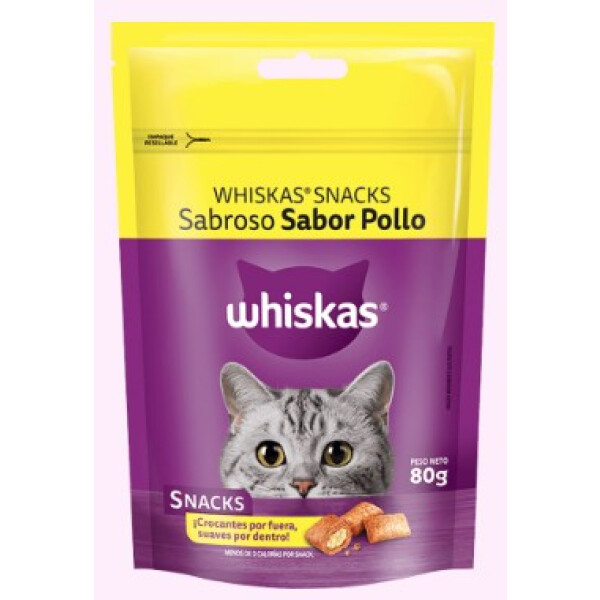 WHISKAS SNACKS POLLO 80GR WHISKAS SNACKS POLLO 80GR