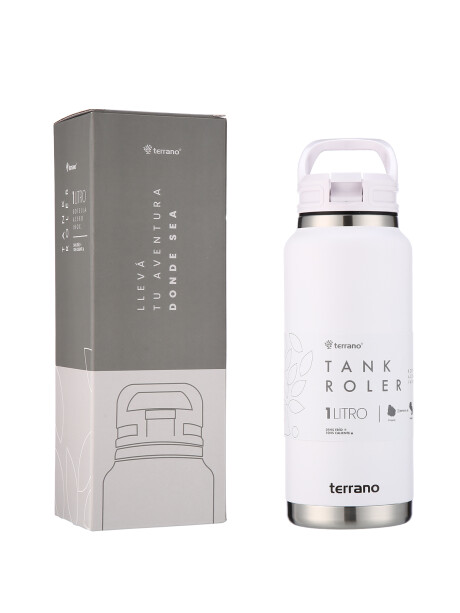 Botella Tank Roler 1LT Blanco