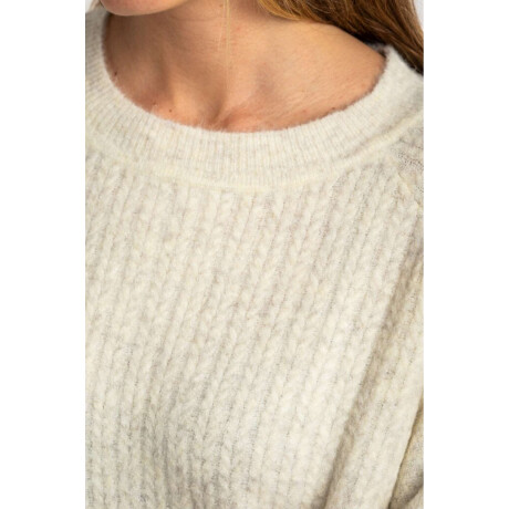 Sweater Texturado Nacar