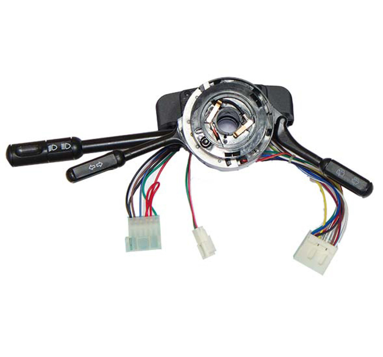 LLAVE BAJO VOLANTE FIAT LUCES SEÑALERO DUNA ELBA UNO 91/95 C-LUNETA 3 FICH - 
