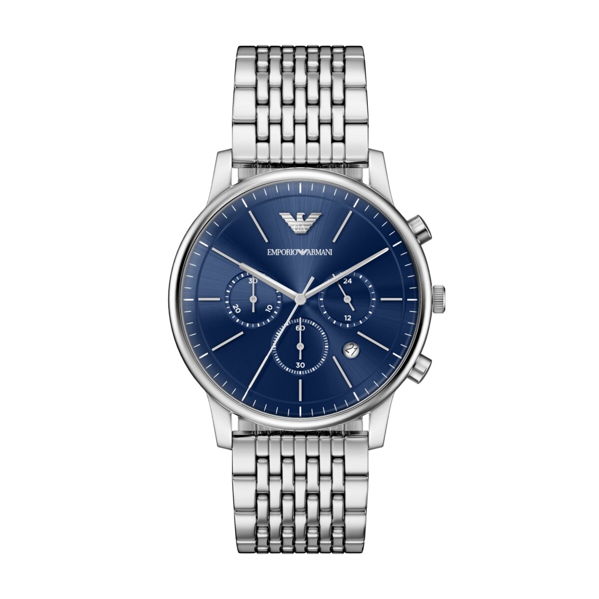 Reloj EMPORIO ARMANI MINIMALIST Acero Plateado Esfera 42mm 