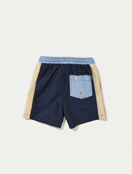 SHORT DE BAÑO INFANTIL AZUL