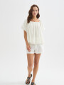 Blusa Yovren Amarillo Palido