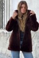 TAPADO SERENA REVERSIBLE MARRON GASTADO