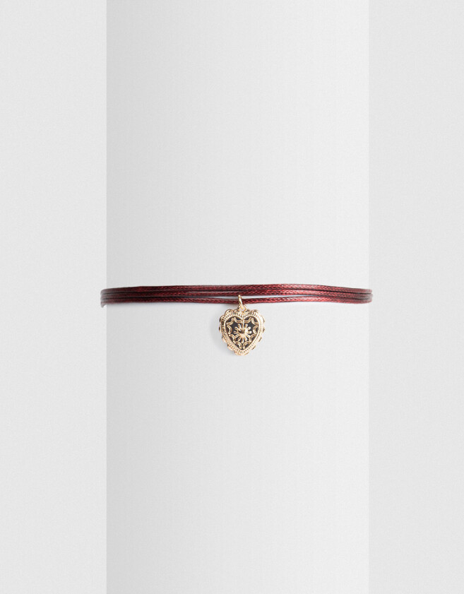Chokers Con corazón Choker Con Corazón - Dorado