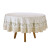 Mantel Redondo Renova Dohler 180 cm CHARLOTTE