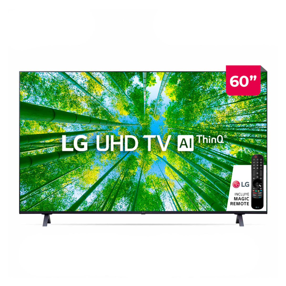 Smart TV 4K LG UHD 60" - 60UQ8050PSB 