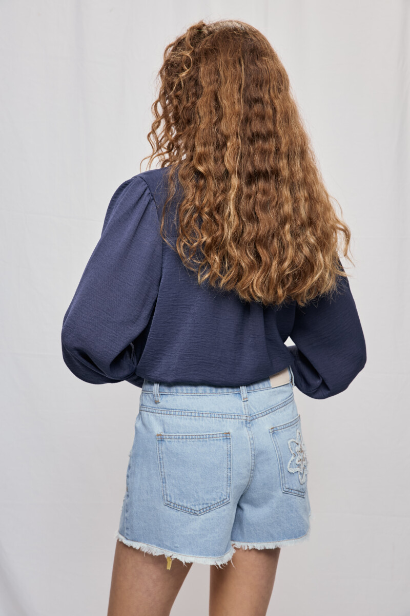 SHORT FLORE Celeste