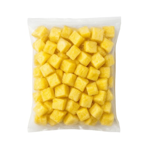 PIÑA GOLDEN EN CUBOS 20X20mm - 1 KG Piña Golden En Cubos 20x20mm - 1 Kg