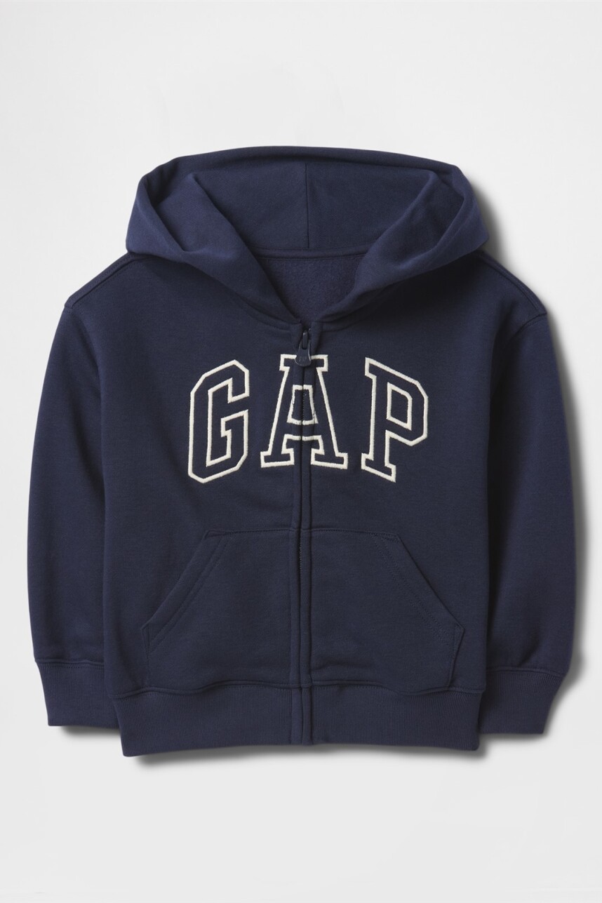 Canguro Con Cierre Logo Gap Toddler Niño Tapestry Navy