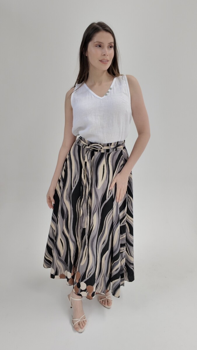 Falda Orilla - Negro 