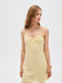 Vestido Tamaro Amarillo Palido