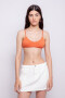 TOP ENTERO LEOPARD Coral Oscuro