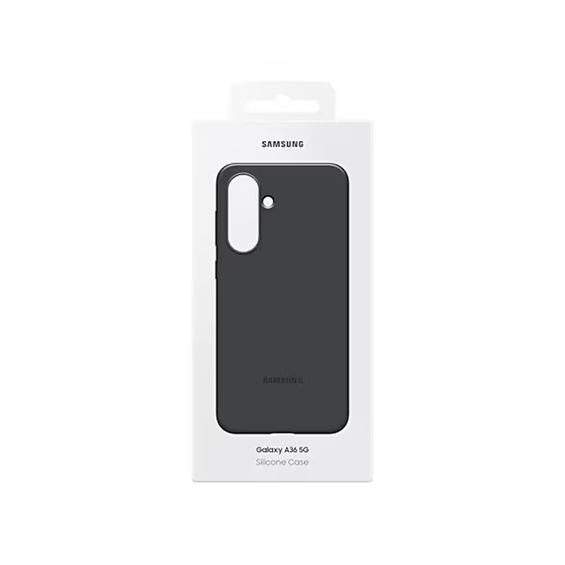 Galaxy A36 Silicone Case Black