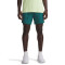 UA Vanish Woven 6in Shorts-RED GRN-338