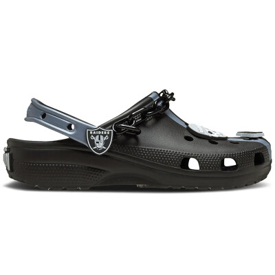 Crocs Classic Clog NFL Las Vegas Raiders Negro