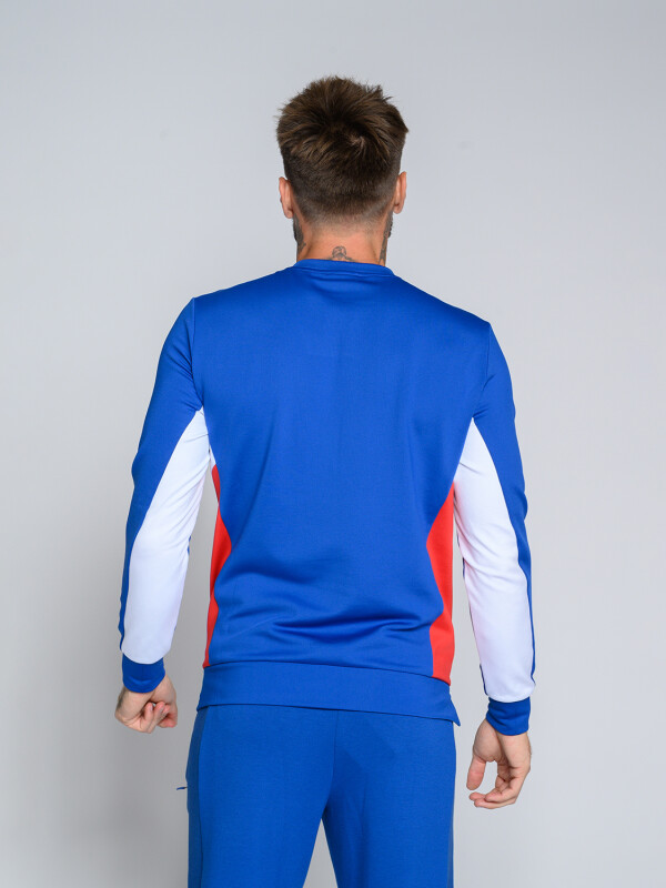 BUZO PREMIER CNdeF Nacional Hombre Azul Royal, Rojo, Blanco