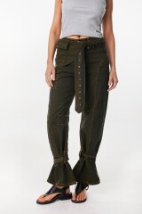 Jean Grounded Green Washed