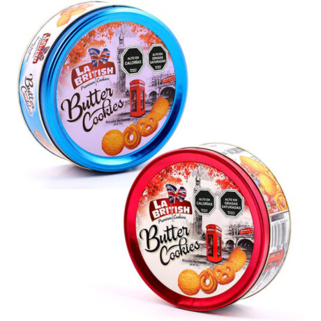 Galleta La British Lata 340 grs Lata Roja
