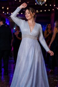 VESTIDO GLADE Gris claro
