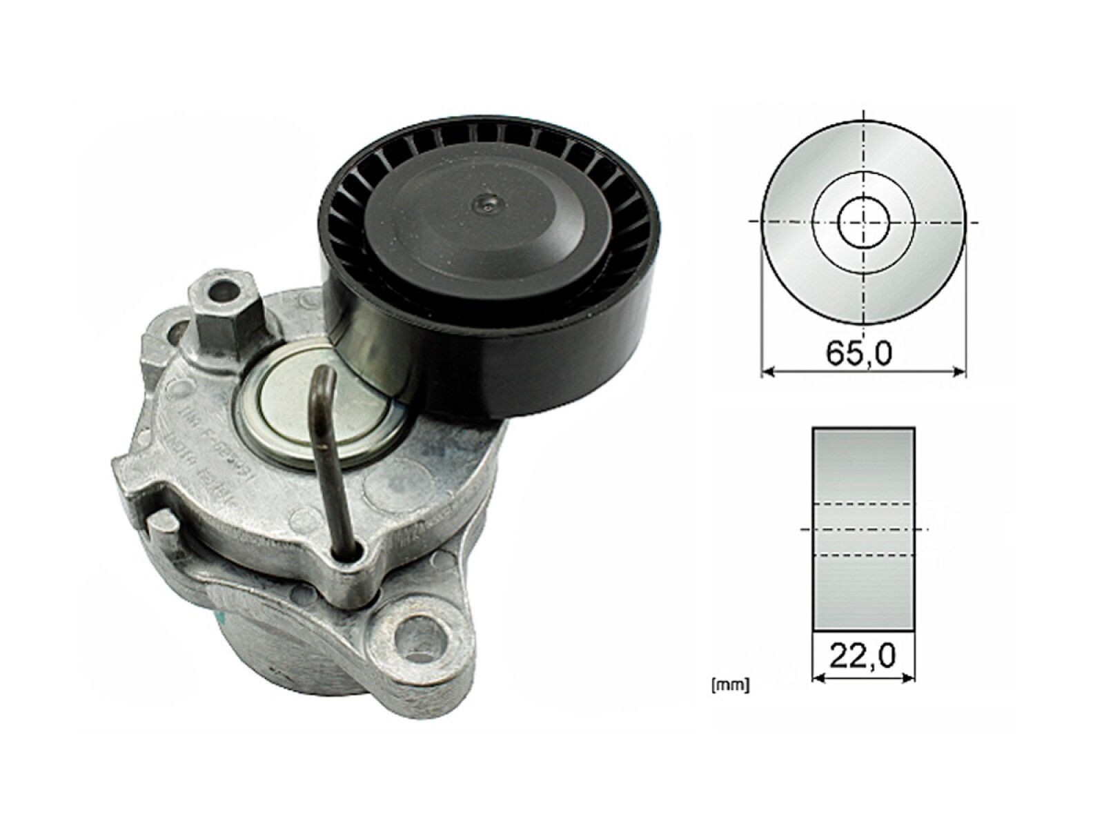 Tensor De La Correa Hyundai Accent 08-25 