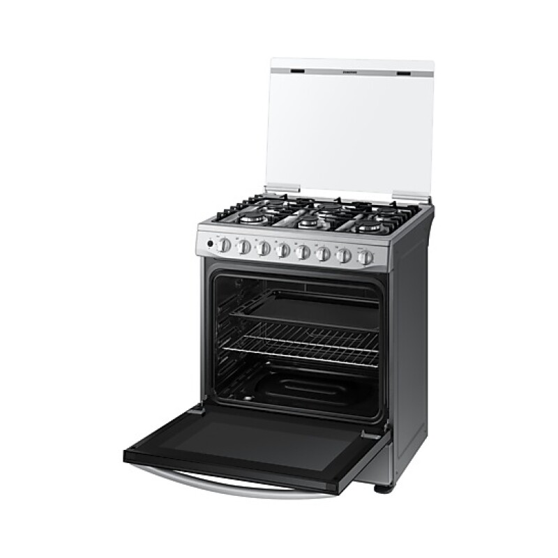 Cocina A Gas Samsung Con Triple Power Burner 6 Hornallas NX52A5411CS/ZS Cocina A Gas Samsung Con Triple Power Burner 6 Hornallas NX52A5411CS/ZS