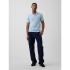 SS SWEATER POLO SAIL BLUE