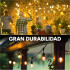 Guirnalda 10 Luces Luz Cálida 5 Metros Interior Exterior Variante Calida