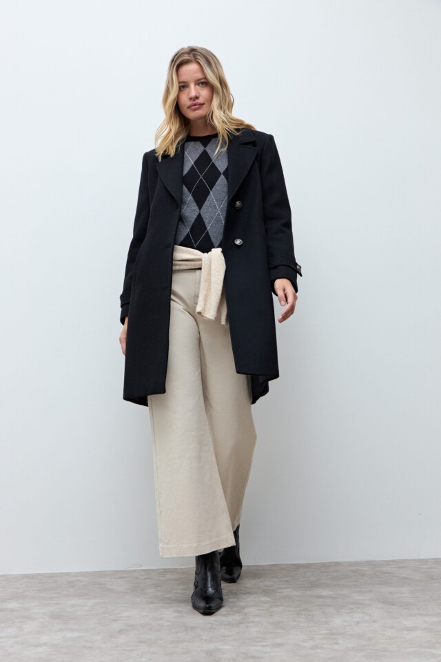 Tapado clásico negro