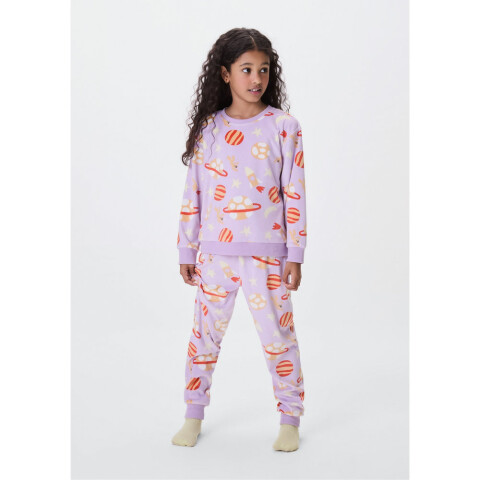 PIJAMA ML FEM LILAC