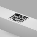 Anafe 4 Hornallas Inox Acero inoxidable