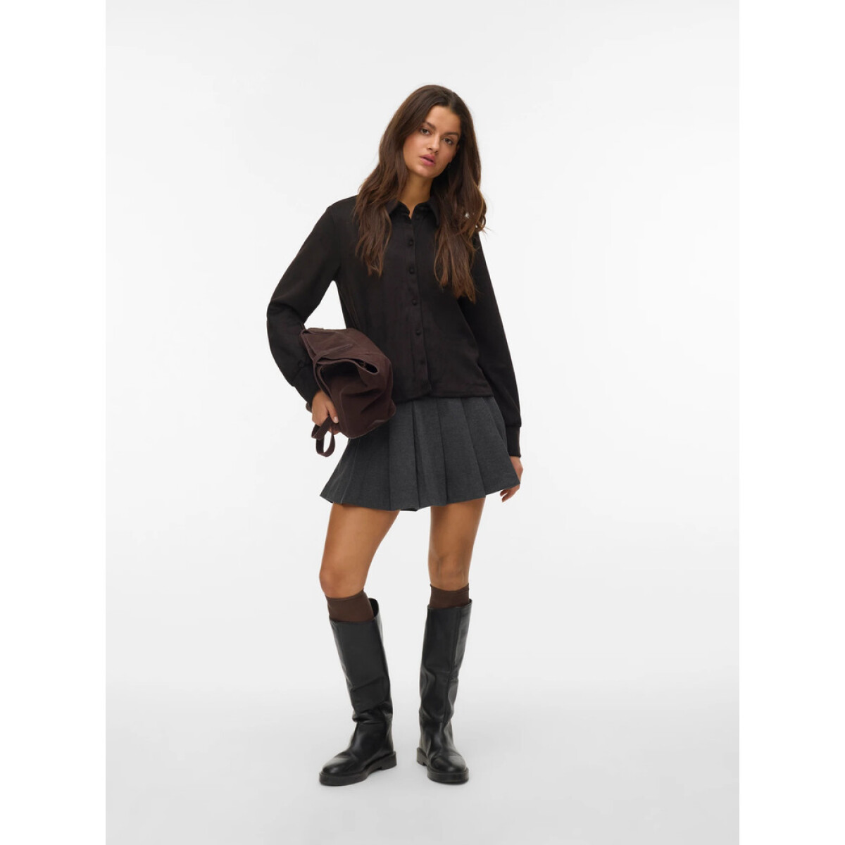 VMKRETA LS SHIRT JRS GA - BLACK 