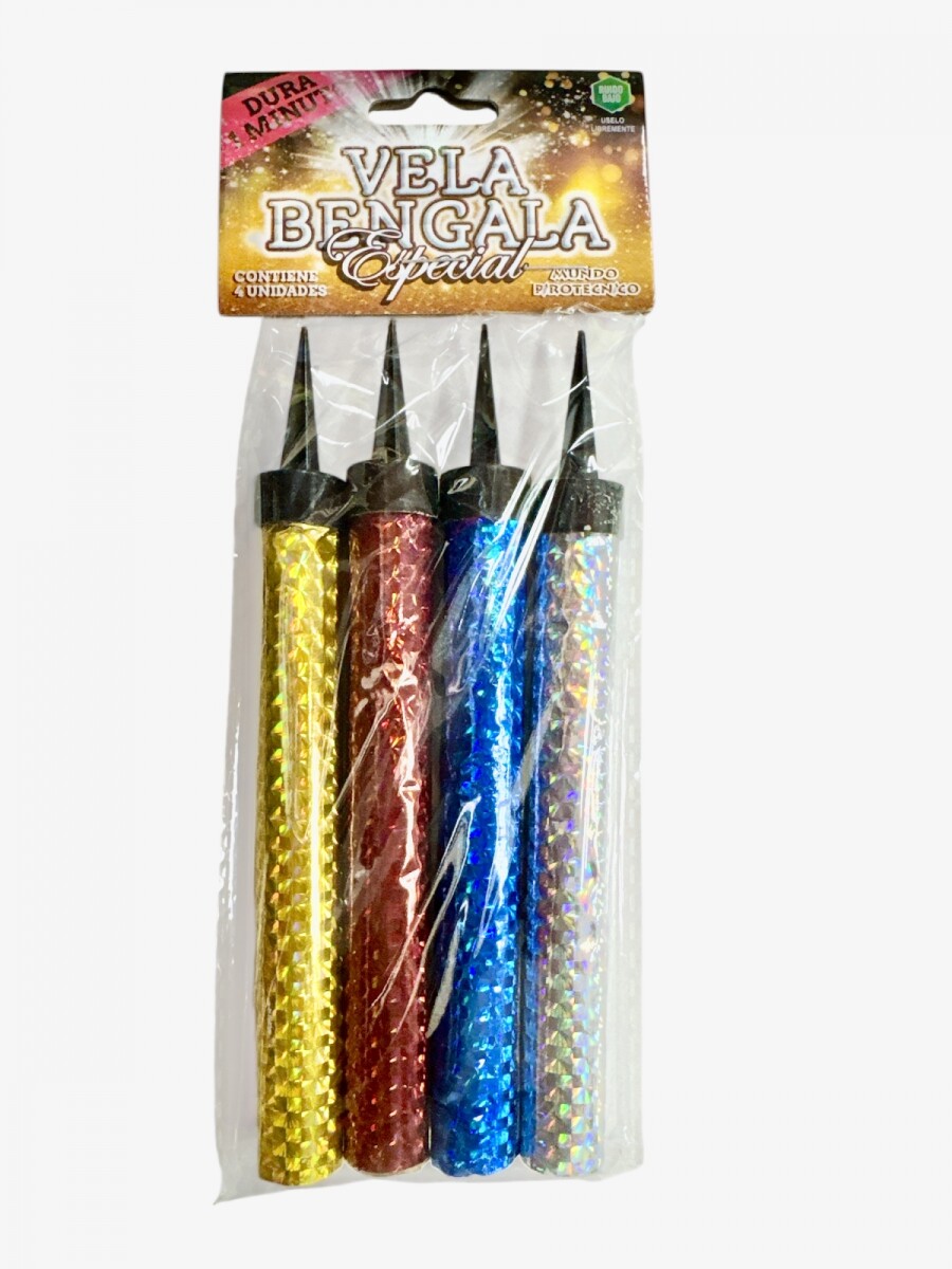Vela Volcan 12 cm x 4 Especial 