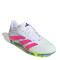 Championes Unisex Adidas Futbol 11 Predator Club FG/MG Blanco - Rosado - Amarillo Lima
