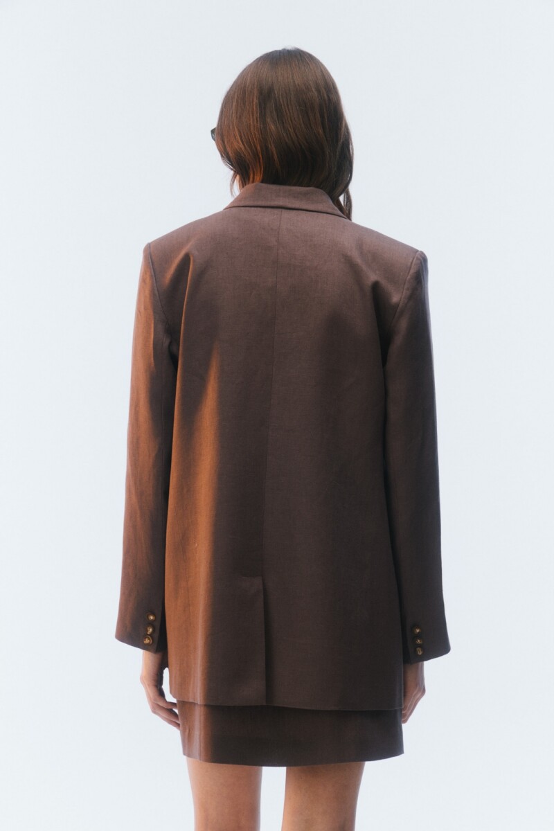 BLAZER MERI Chocolate