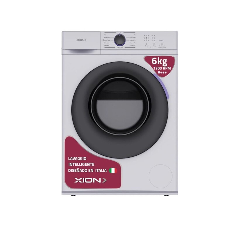LAVARROPAS CARGA FRONTAL 6KG BLANCO XION-LAV60F.CU LAVARROPAS CARGA FRONTAL 6KG BLANCO XION-LAV60F.CU